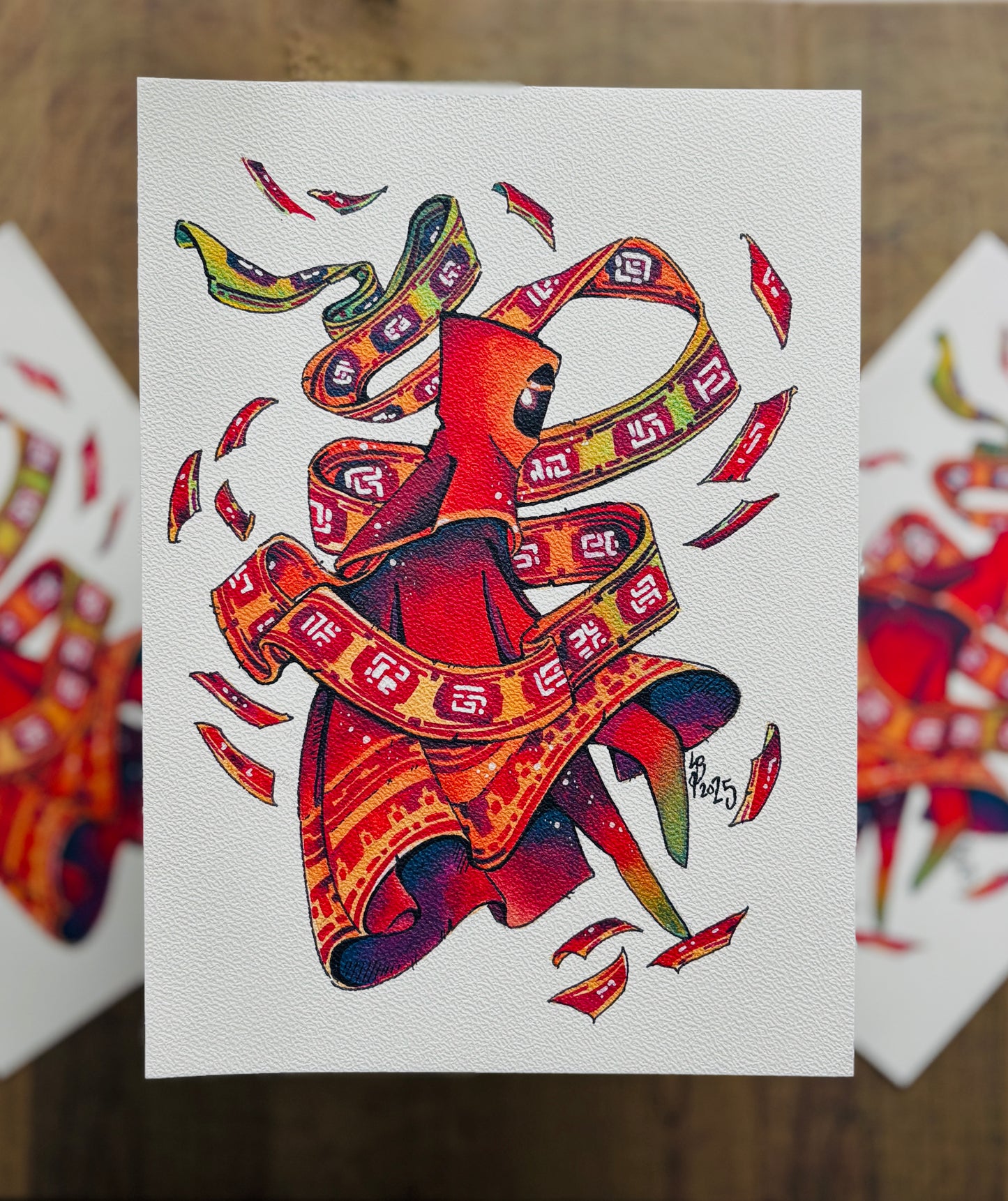 Journey Watercolour Print