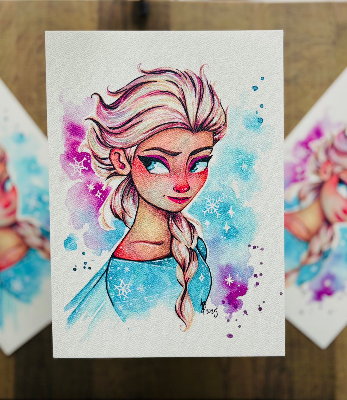 Elsa Watercolour Print