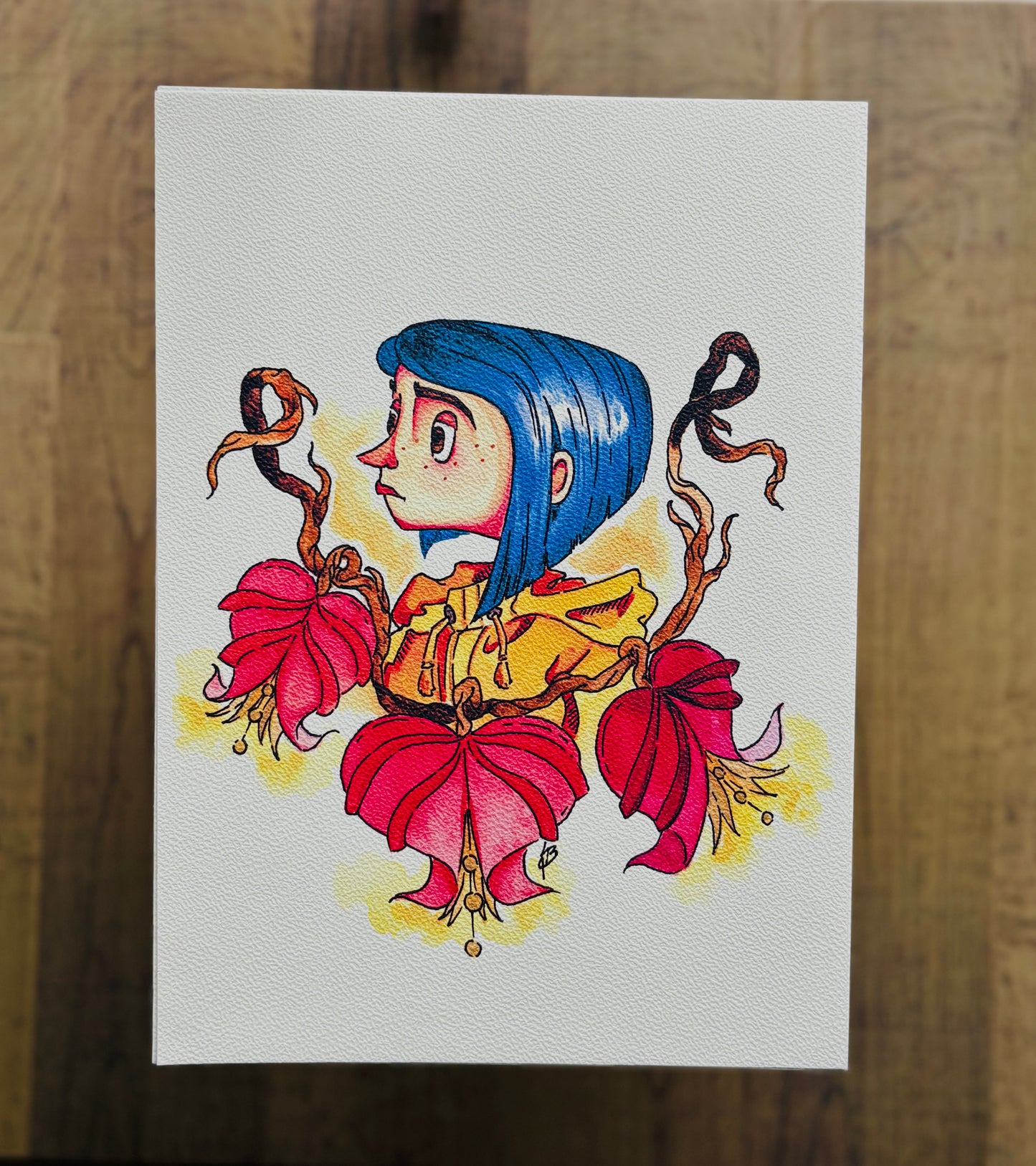 Coraline Watercolour Print