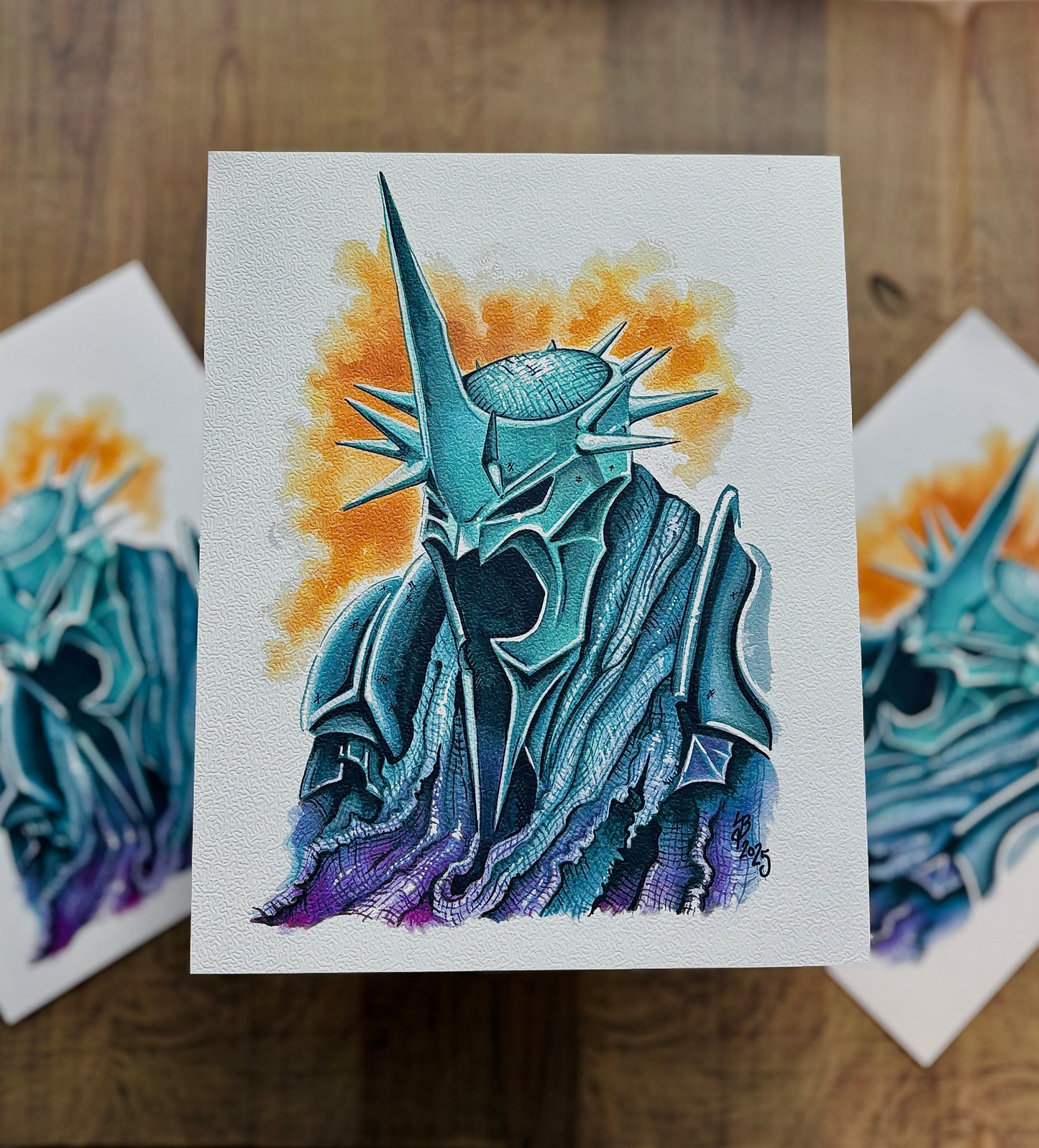 Witch King of Angmar Watercolour Print
