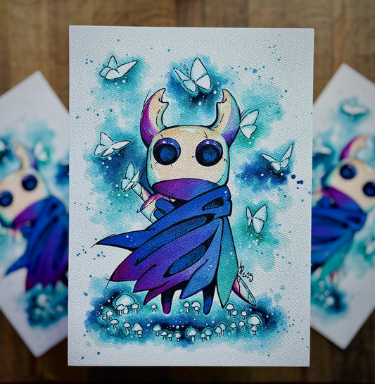 Hollow Knight Watercolour Print