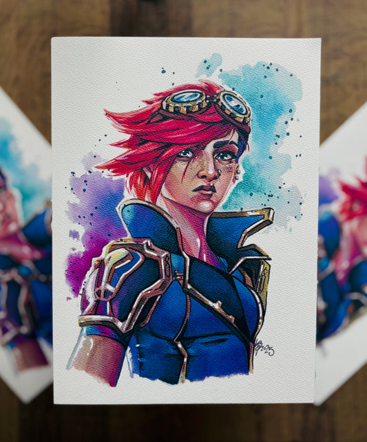 Vi Arcane Watercolour Print