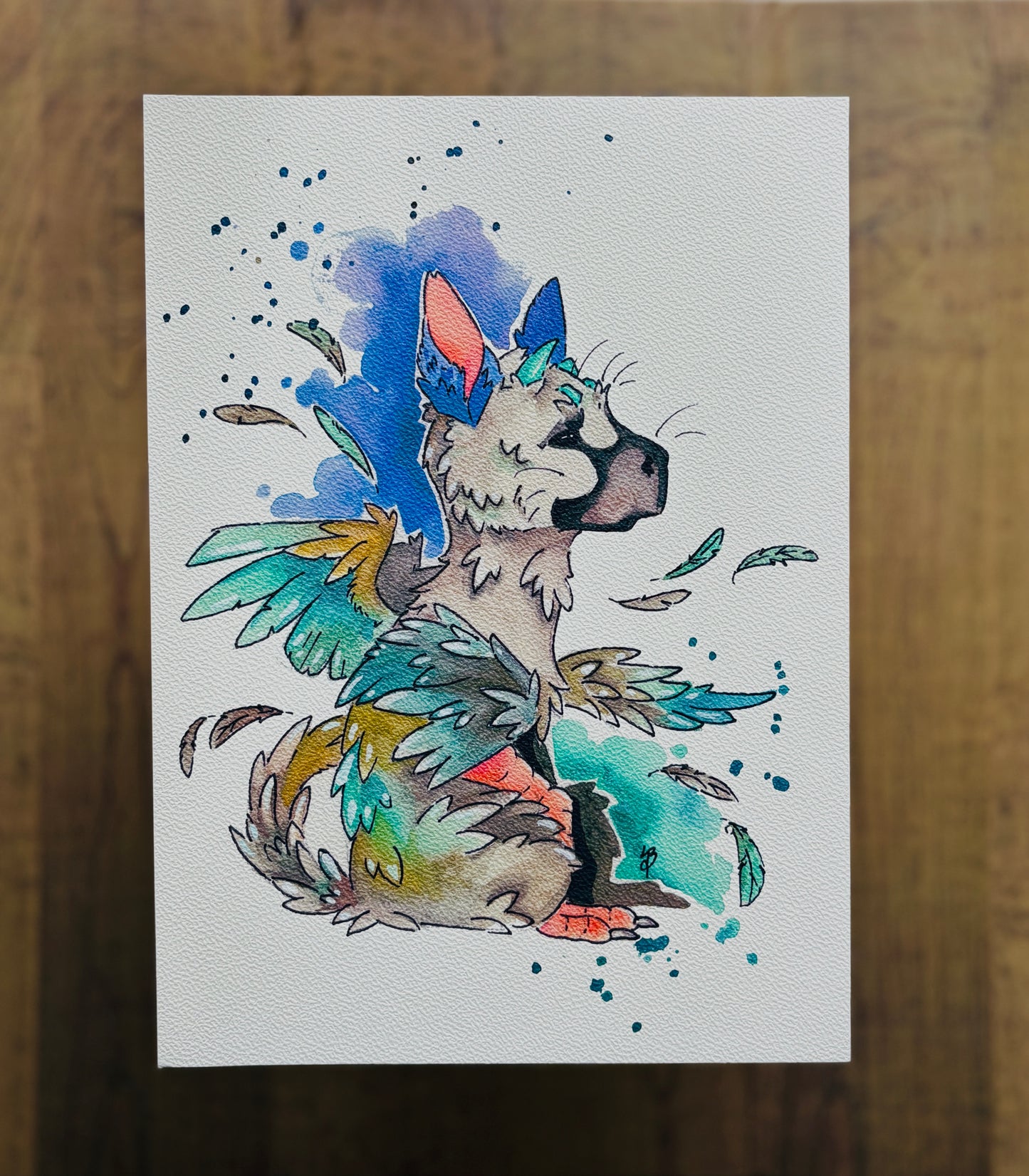 Trico (The Last Guardian) Watercolour Print