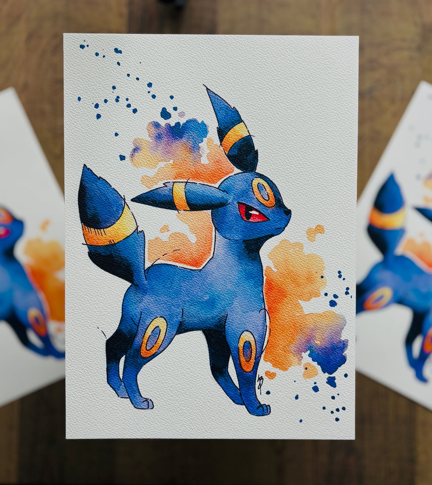 Umbreon Watercolour Print