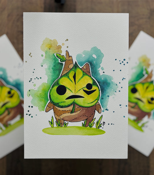Makar Korok Watercolour Print