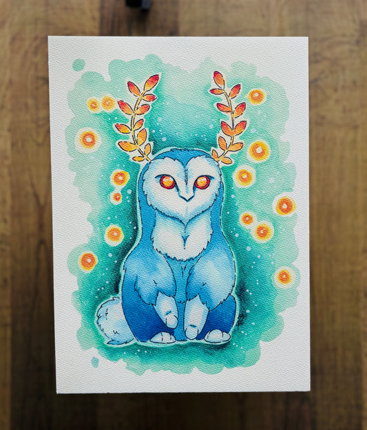 Blupee (BOTW) Watercolour Print