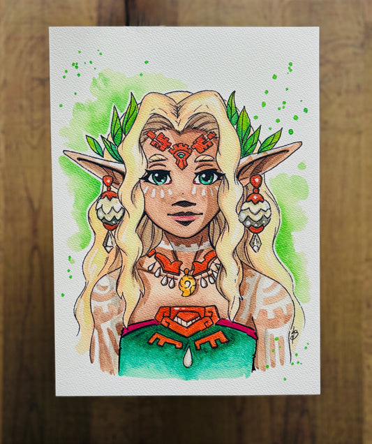 Sonia (TOTK) Watercolour Print