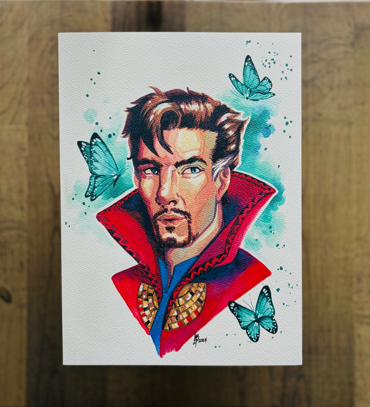Doctor Strange Watercolour Print