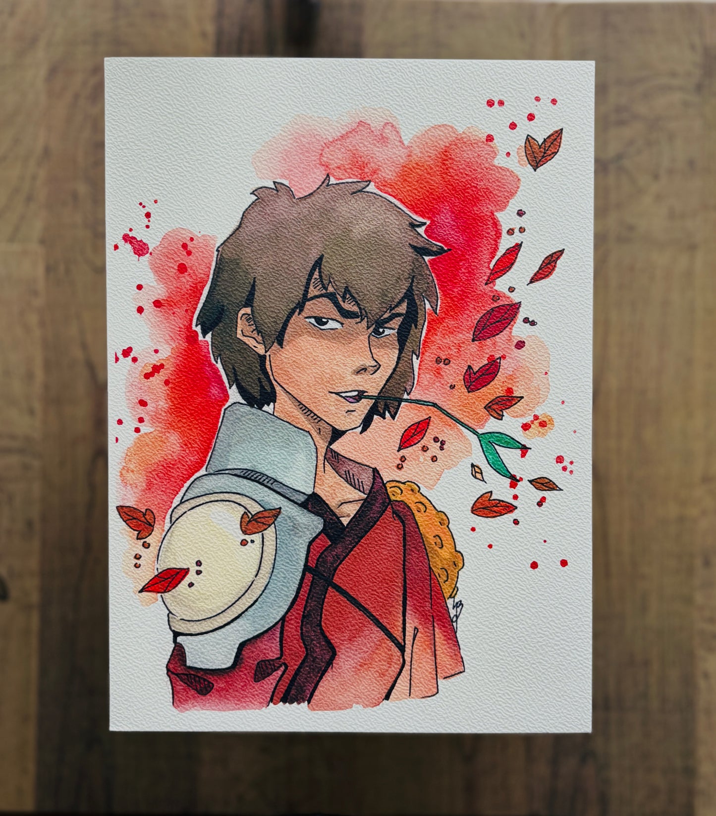 Jet (ATLA) Watercolour Print