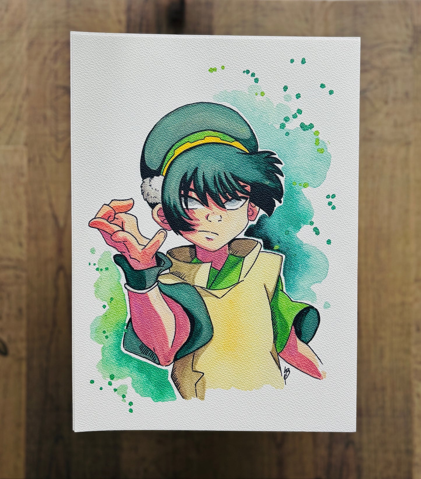 Toph (ATLA) Watercolour Print