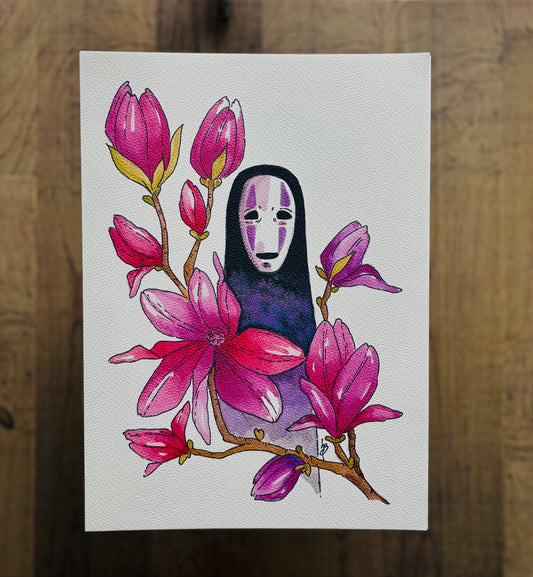 No-face Watercolour Print